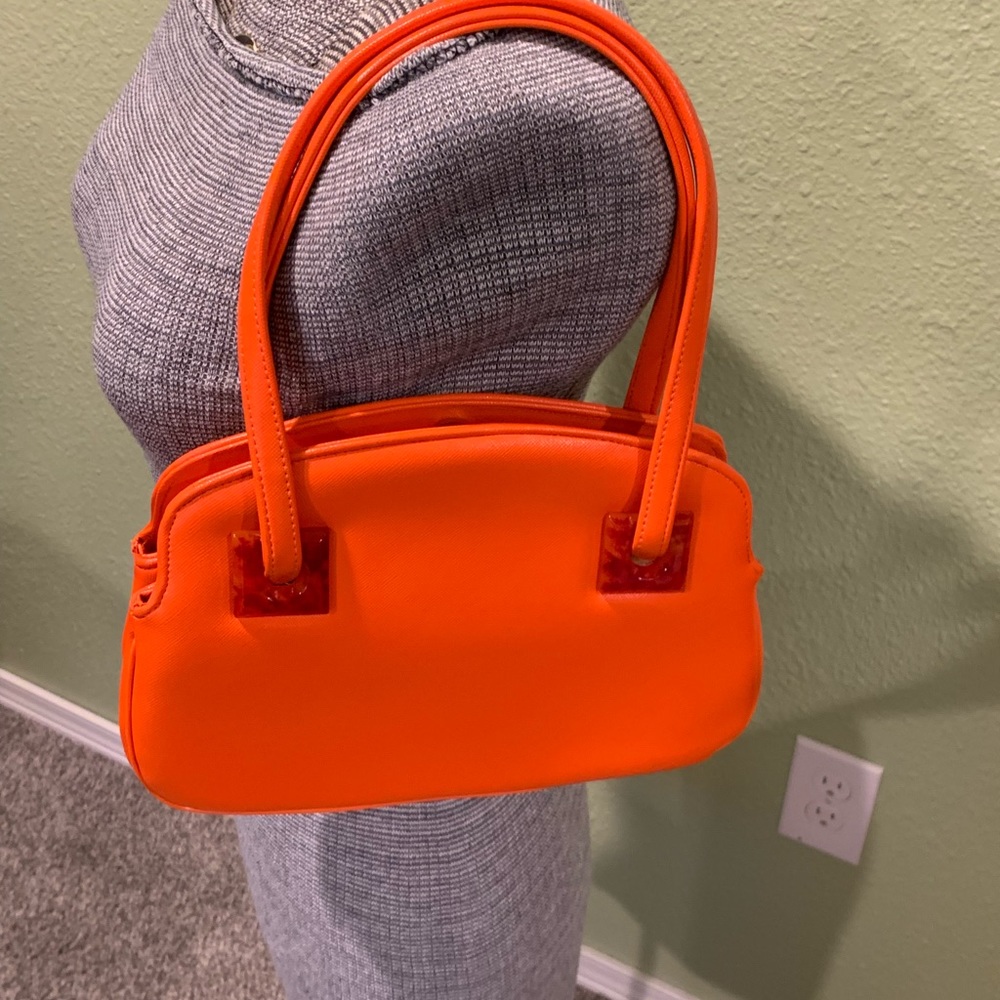 Vintage orange purse